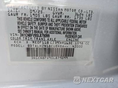 2025 Nissan Versa SR - zdjęcie 14 z 17 - miniatura