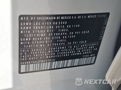 2023 Volkswagen Tiguan S - zdjęcie 15 z 23 - miniatura