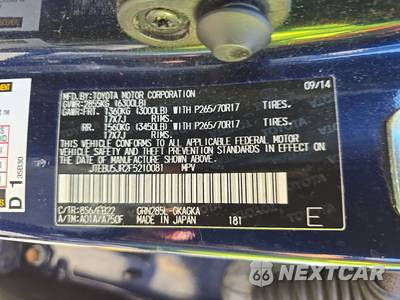 2015 Toyota 4Runner SR5 - zdjęcie 14 z 36 - miniatura