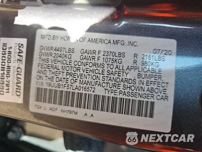 2020 Acura TLX w/Technology Pkg - zdjęcie 14 z 20 - miniatura