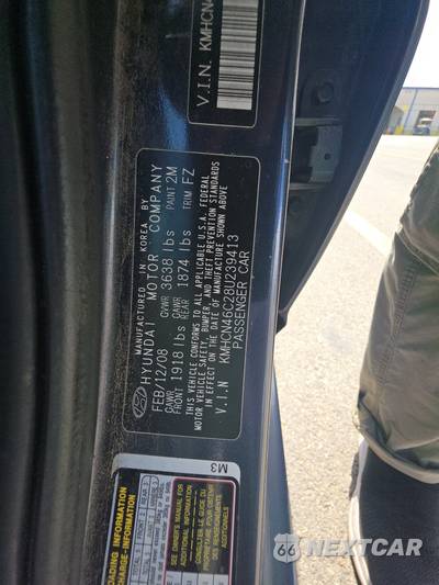 2008 Hyundai Accent GLS Sedan - zdjęcie 15 z 39 - miniatura