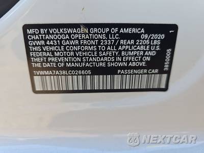 2020 Volkswagen Passat 2.0T R-Line - zdjęcie 14 z 38 - miniatura