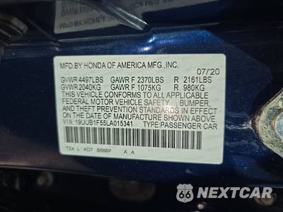 2020 Acura TLX w/Technology Pkg - zdjęcie 14 z 27 - miniatura