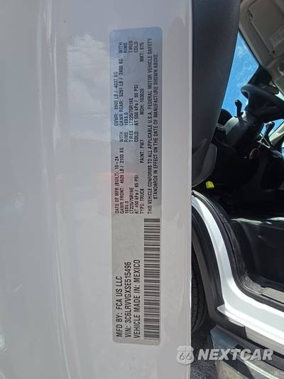 2025 Ram ProMaster 2500 Cargo Van Tradesman w/Passenger Seat Low Roof 136.0" WB - zdjęcie 13 z 20 - miniatura