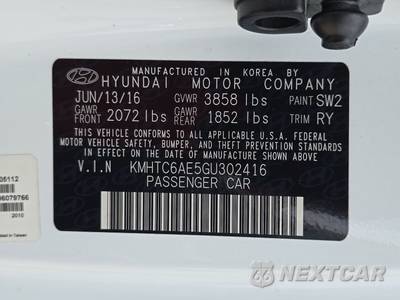 2016 Hyundai Veloster Turbo - zdjęcie 15 z 40 - miniatura