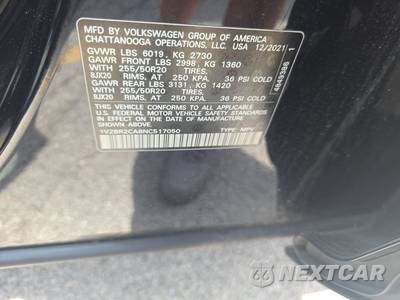 2022 Volkswagen Atlas V6 SEL - zdjęcie 15 z 30 - miniatura