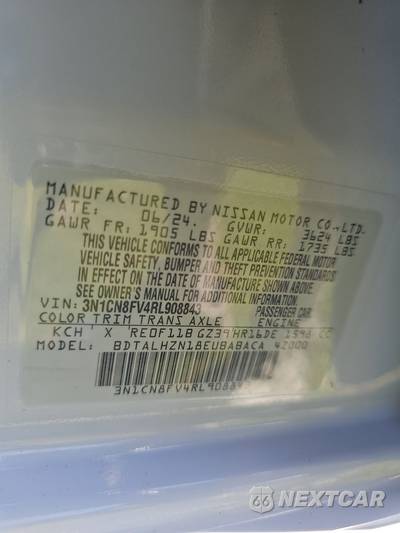 2024 Nissan Versa SR - zdjęcie 15 z 18 - miniatura