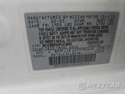 2023 Nissan Versa S - zdjęcie 14 z 18 - miniatura