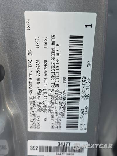 2026 Toyota Sequoia Platinum - zdjęcie 15 z 21 - miniatura