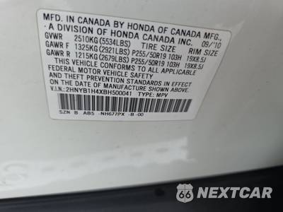 2011 Acura ZDX w/Technology Pkg - zdjęcie 14 z 32 - miniatura