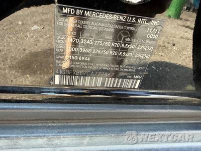 2012 Mercedes-Benz GL 450 4MATIC - zdjęcie 11 z 40 - miniatura