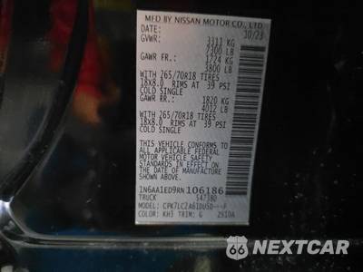 2024 Nissan TITAN SV Crew Cab Short Bed - zdjęcie 11 z 20 - miniatura