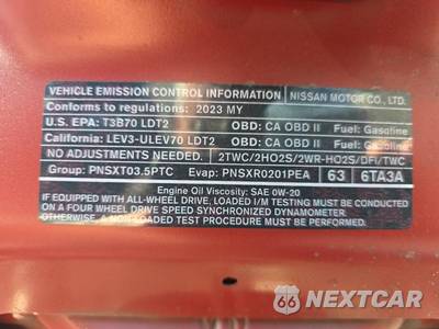 2023 Nissan Pathfinder SL - zdjęcie 24 z 28 - miniatura