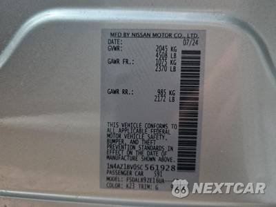 2025 Nissan LEAF S - zdjęcie 15 z 25 - miniatura