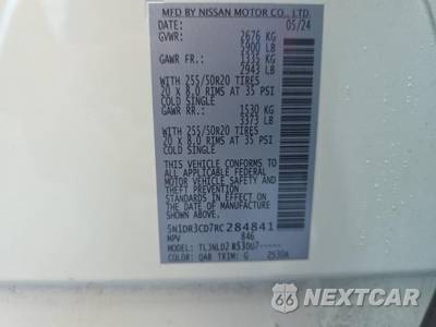 2024 Nissan Pathfinder SL - zdjęcie 17 z 29 - miniatura