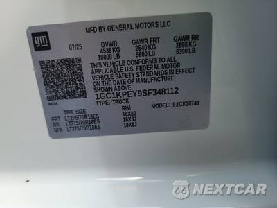 2025 Chevrolet Silverado 2500HD LTZ Crew Cab Medium Bed 1LZ - zdjęcie 14 z 20 - miniatura