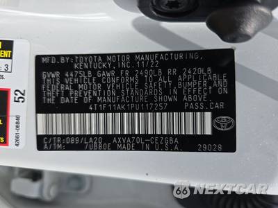 2023 Toyota Camry XLE - zdjęcie 14 z 27 - miniatura