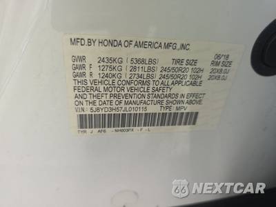 2018 Acura MDX w/Technology Pkg - zdjęcie 15 z 25 - miniatura