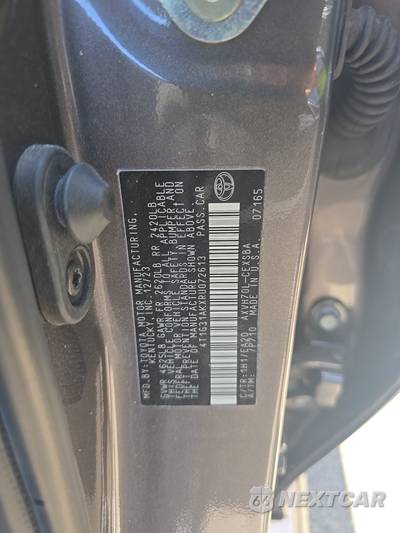 2024 Toyota Camry Hybrid SE - zdjęcie 15 z 28 - miniatura
