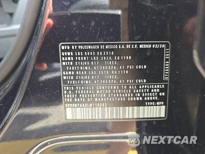 2020 Volkswagen Tiguan S - zdjęcie 14 z 21 - miniatura