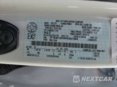 2023 Ford F-150 LARIAT Crew Cab Short Bed - zdjęcie 14 z 27 - miniatura