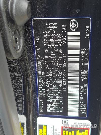 2023 Toyota Camry Hybrid LE - zdjęcie 14 z 28 - miniatura