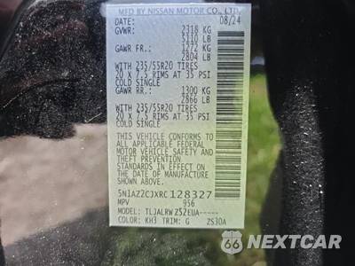 2024 Nissan Murano SL - zdjęcie 15 z 23 - miniatura