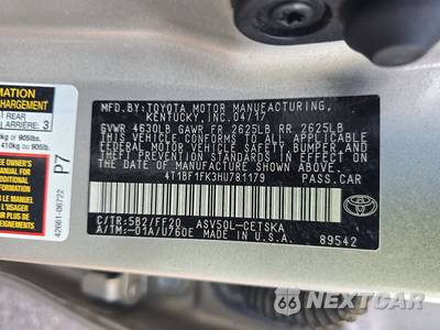 2017 Toyota Camry SE - zdjęcie 14 z 39 - miniatura