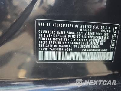 2017 Volkswagen Golf Alltrack S Wagon - zdjęcie 17 z 24 - miniatura