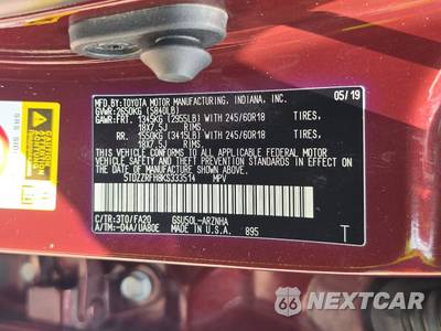 2019 Toyota Highlander LE Plus - zdjęcie 15 z 22 - miniatura