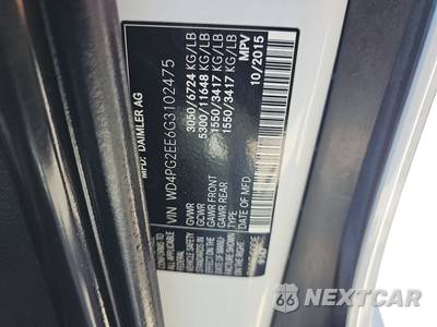 2016 Mercedes-Benz Metris Passenger Van 126.0" WB - zdjęcie 15 z 32 - miniatura