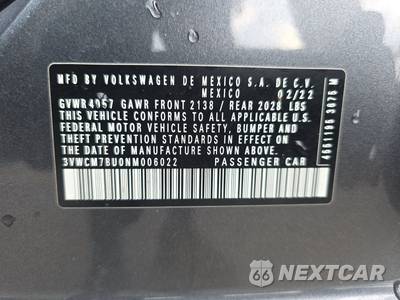2022 Volkswagen Jetta S - zdjęcie 14 z 30 - miniatura