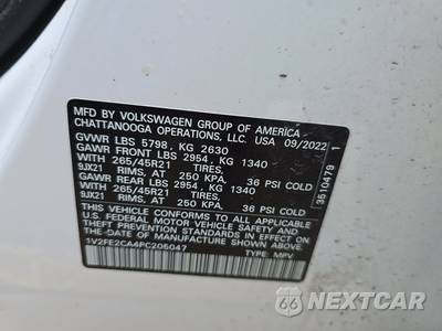 2023 Volkswagen Atlas Cross Sport 3.6L V6 SEL Premium R-Line - zdjęcie 14 z 21 - miniatura