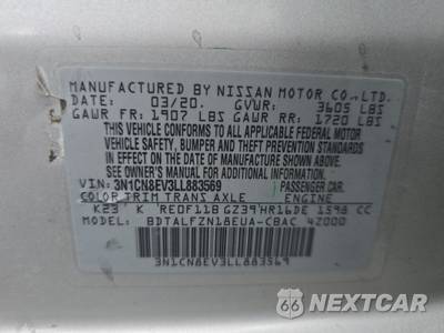 2020 Nissan Versa SV - zdjęcie 14 z 41 - miniatura