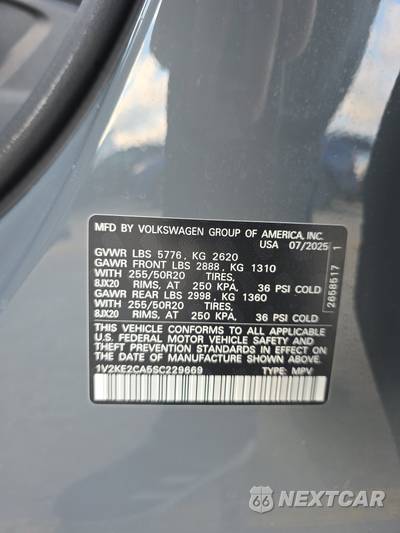 2025 Volkswagen Atlas Cross Sport 2.0T SE w/Technology - zdjęcie 14 z 29 - miniatura