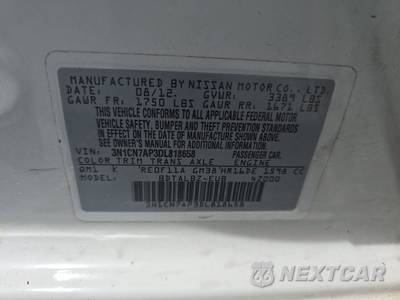 2013 Nissan Versa 1.6 SV - zdjęcie 14 z 32 - miniatura