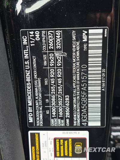 2015 Mercedes-Benz ML 400 - zdjęcie 21 z 45 - miniatura