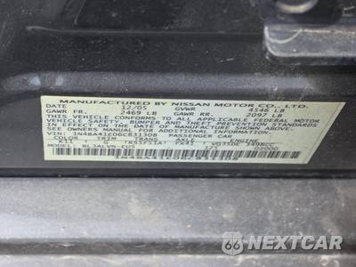 2006 Nissan Maxima 3.5 SE - zdjęcie 14 z 29 - miniatura