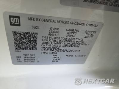 2024 Chevrolet Silverado 1500 RST Crew Cab Short Bed 1SP - zdjęcie 14 z 23 - miniatura