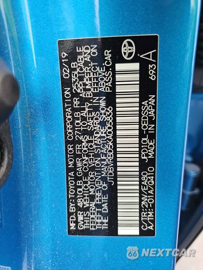 2019 Toyota Mirai - zdjęcie 14 z 36 - miniatura