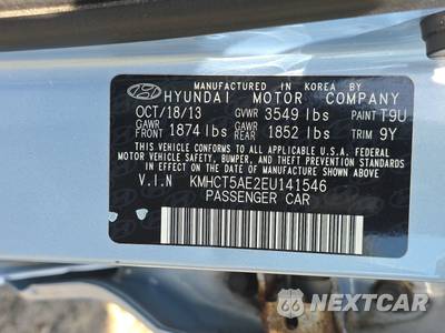 2014 Hyundai Accent GS Hatchback - zdjęcie 14 z 35 - miniatura