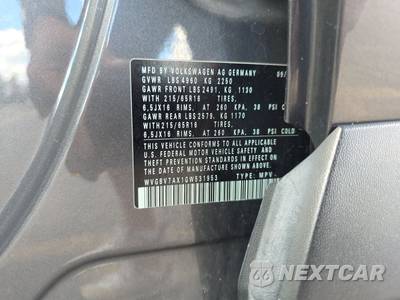 2016 Volkswagen Tiguan S - zdjęcie 14 z 18 - miniatura