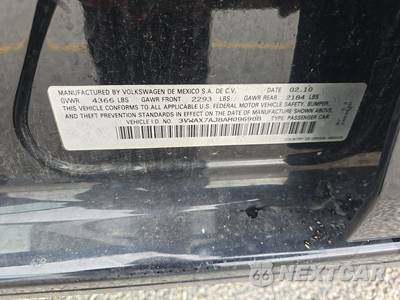 2010 Volkswagen Jetta Sedan Limited - zdjęcie 14 z 35 - miniatura