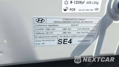 2024 Hyundai Kona Electric SE - zdjęcie 21 z 26 - miniatura
