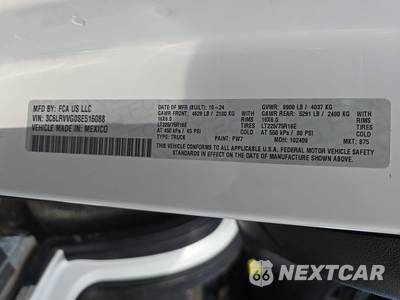 2025 Ram ProMaster 2500 Cargo Van Tradesman w/Passenger Seat Low Roof 136.0" WB - zdjęcie 14 z 20 - miniatura