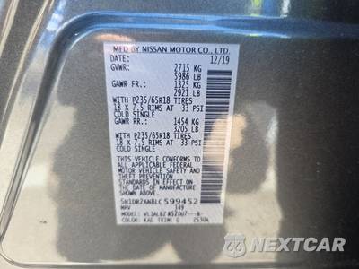 2020 Nissan Pathfinder S - zdjęcie 15 z 43 - miniatura