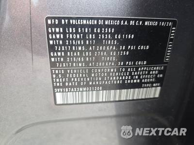 2021 Volkswagen Tiguan S - zdjęcie 15 z 24 - miniatura