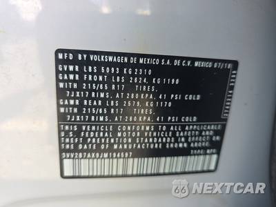 2018 Volkswagen Tiguan SE - zdjęcie 14 z 21 - miniatura
