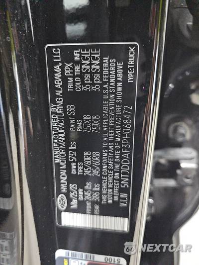 2023 Hyundai Santa Cruz SEL Premium Crew Cab Short Bed - zdjęcie 14 z 20 - miniatura