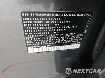 2023 Volkswagen Tiguan SE - zdjęcie 14 z 41 - miniatura